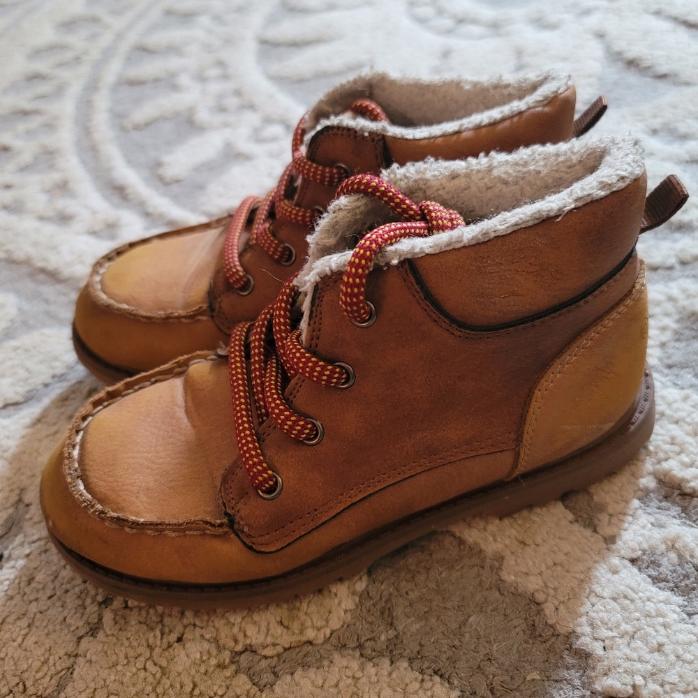 OshKosh B'Gosh Crowes Toddler Sneaker Boots Brown 12